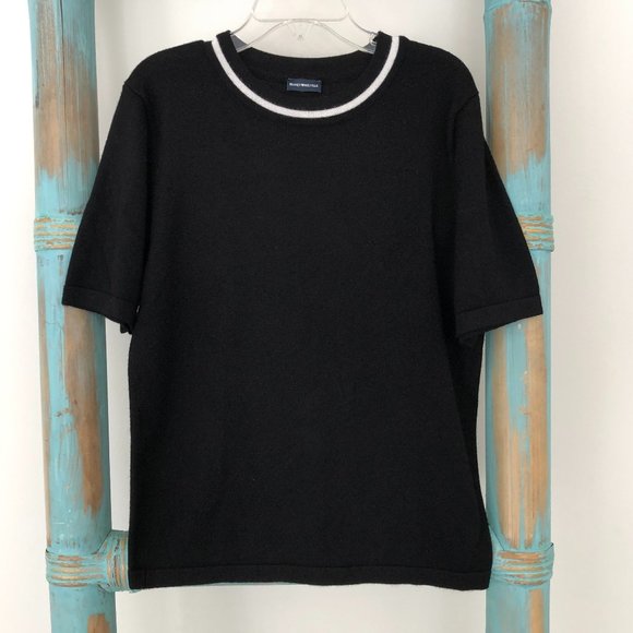 Brandy Melville Ringer Crop Knit Top - Picture 3 of 7